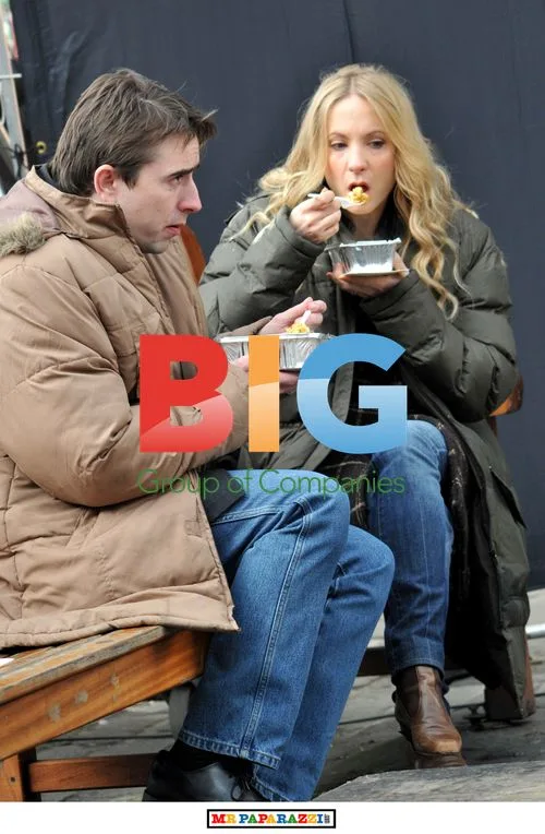 James McAvoy and Joanne Froggatt Filming "Filth"