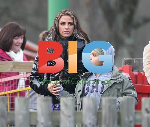 Katie Price and Kids at Paultons Park