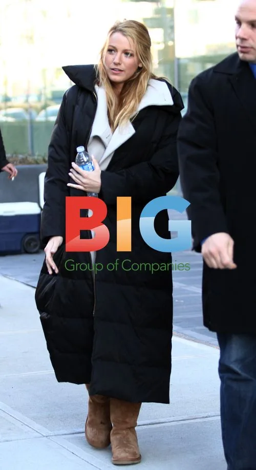Blake Lively on 'Gossip Girl' Set