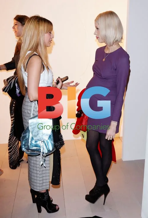 Zara Martin and Peaches Geldoff at PPQ Fashion Show