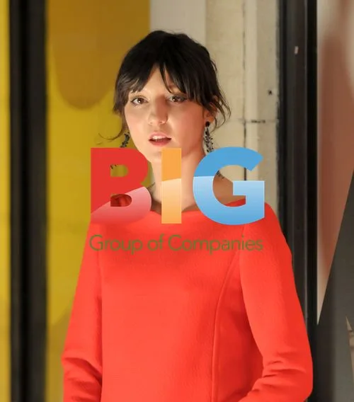 Irina Lazarganu at Victoria Beckham's Collection Launch