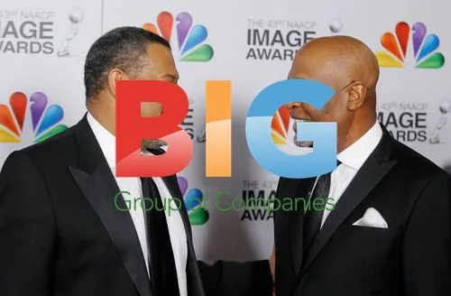 Laurence Fishburne and James Pickens Jr. at NAACP Image Awards