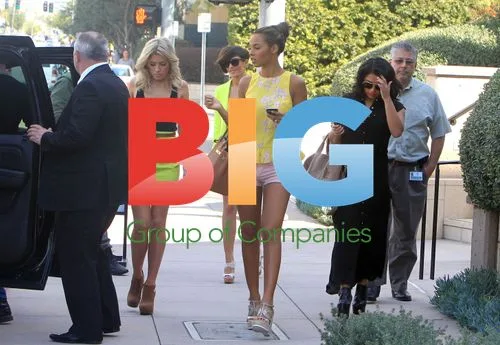 The Saturdays Spotted Grabbing Coffee