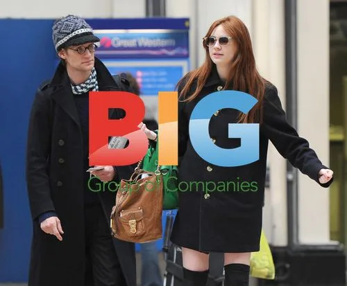 Matt Smith and Karen Gillan Spotted