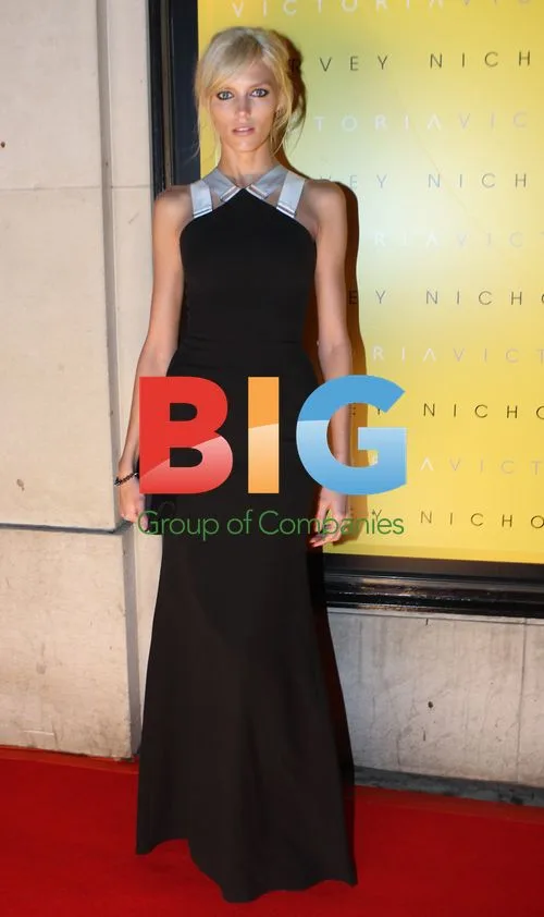 Anja Rubik at Victoria Beckham's Fashion Week Launch
