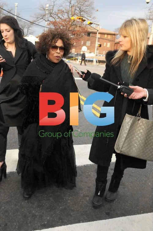 Roberta Flack Attends Whitney Houston's Funeral