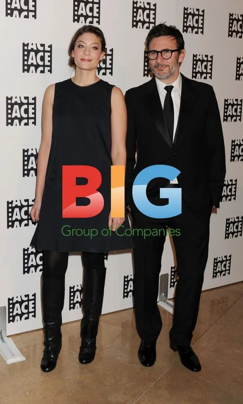 Anne-Sophie Bion and Michel Hazanavicius at 62nd ACE Eddie Awards