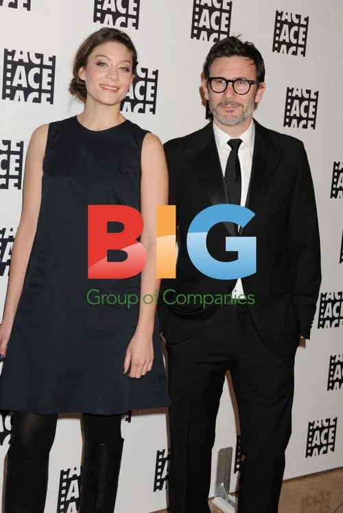 Anne-Sophie Bion and Michel Hazanavicius at 62nd Eddie Awards