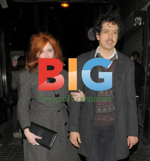 Christina Hendricks and Geoffrey Arend at Vivienne Westwood Afterparty
