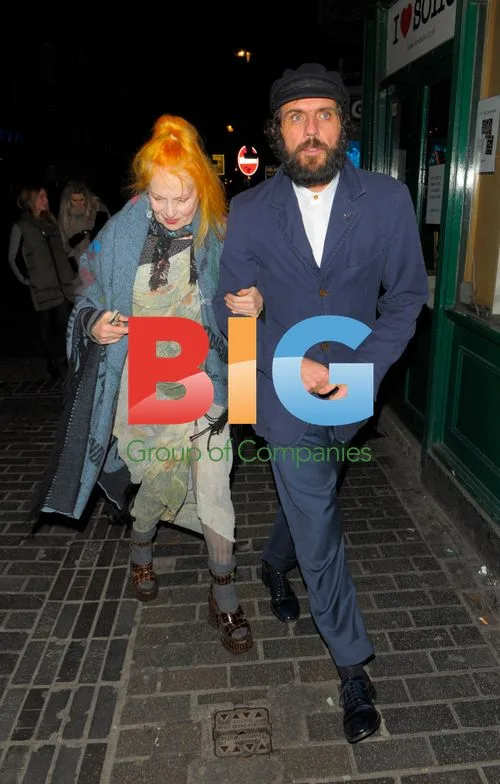 Vivienne Westwood and Andreas Kronthaler at LFW Afterparty