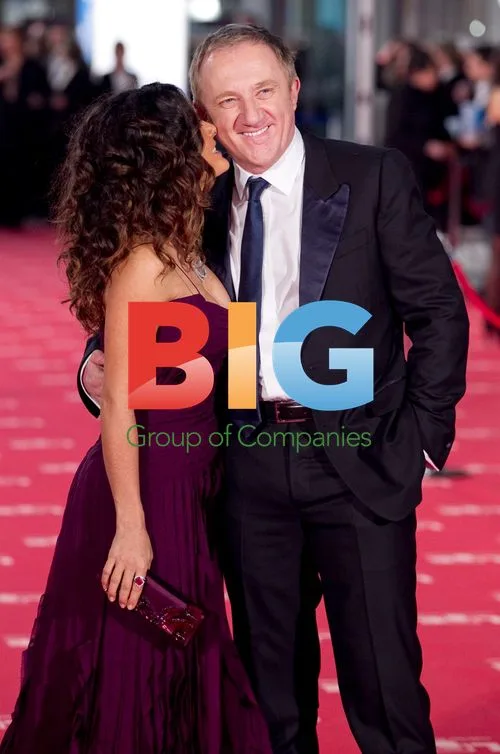 Salma Hayek and Francois Henri Pinault at Goya Film Awards