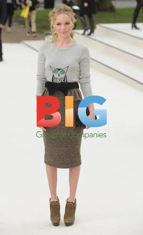 Kate Bosworth at Burberry 2012 Fashion Show
