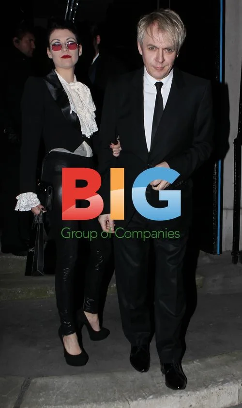 Nick Rhodes at Giles Deacon Fashion Show