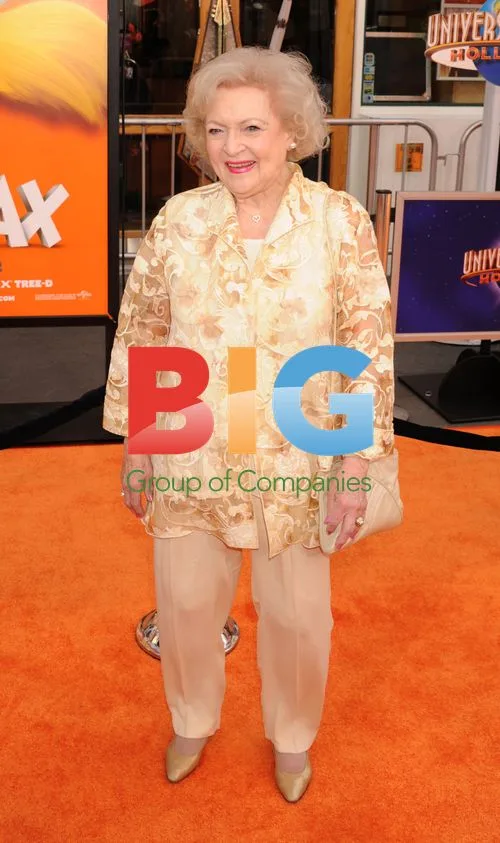 Betty White at The Lorax Premiere