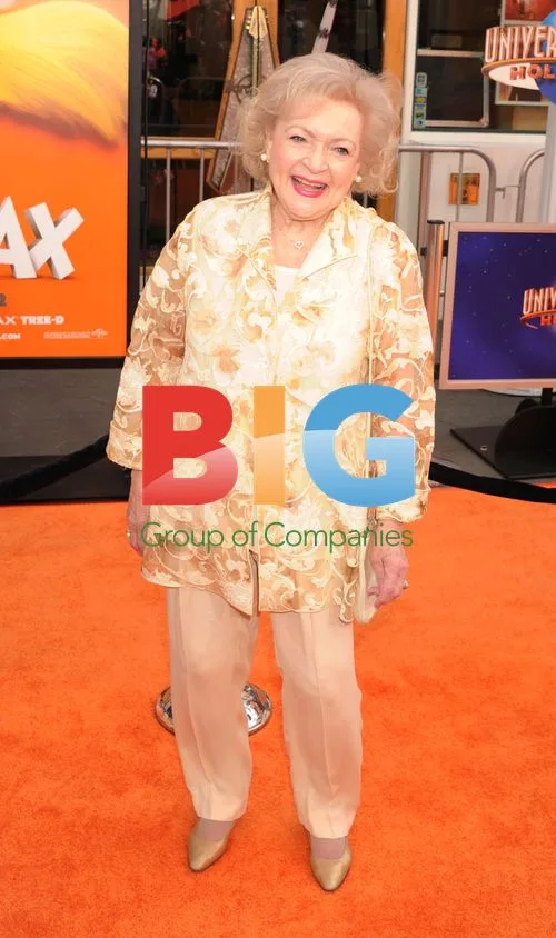 Betty White at The Lorax Premiere