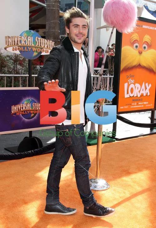 Zac Efron at The Lorax premiere