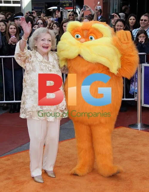 Betty White at The Lorax premiere