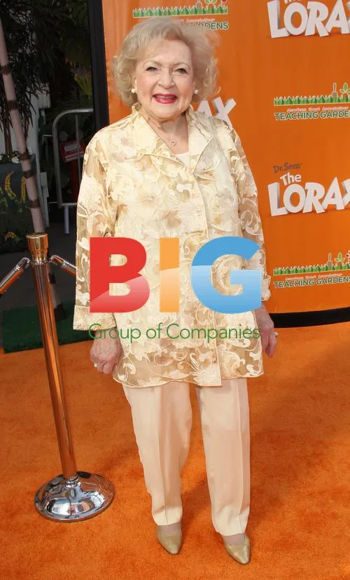 Betty White at The Lorax Premiere