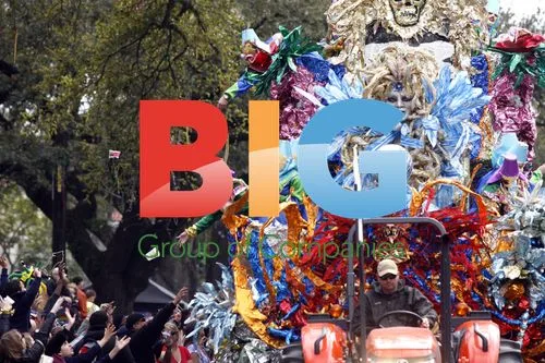 Mardi Gras Parade in New Orleans