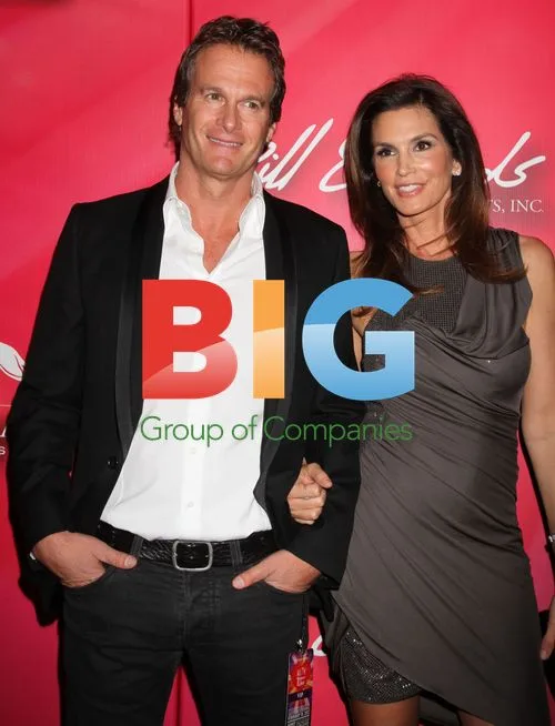 Cindy Crawford and Rande Gerber at Keep Memory Alive Gala