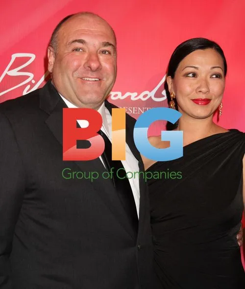 James Gandolfini and Deborah Lin at Power of Love Gala