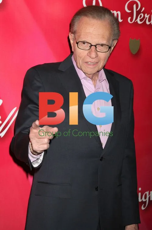 Larry King at Power of Love Gala for Muhammad Ali