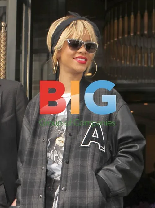 Rihanna Leaving Hotel in London