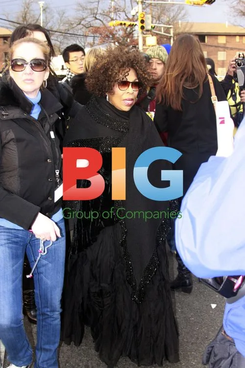 Roberta Flack at Whitney Houston's Funeral
