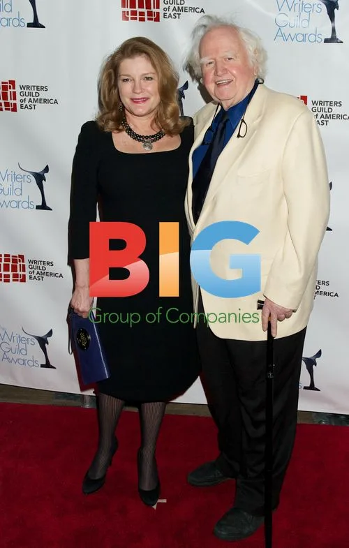 Kate Mulgrew and Malachy McCourt at 2012 Writers Guild Awards