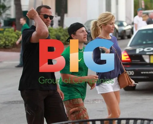 Alex Rodriguez and Torrie Wilson in Miami