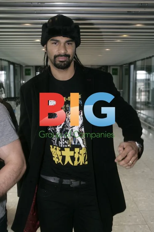 David Haye Departs Heathrow Airport