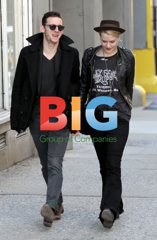 Jamie Bell and Evan Rachel Wood in Soho, NYC