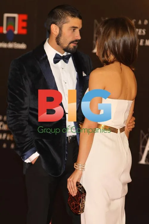 Alex Garcia and Veronica Echegui at Goya Film Awards