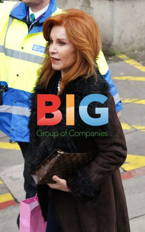 Stefanie Powers Leaves ITV Studios in London