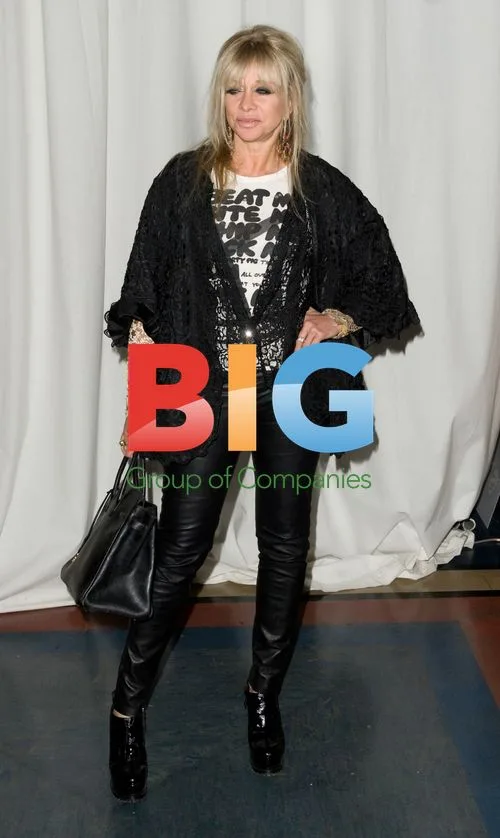 Celebs at Pam Hogg Show, London Fashion Week