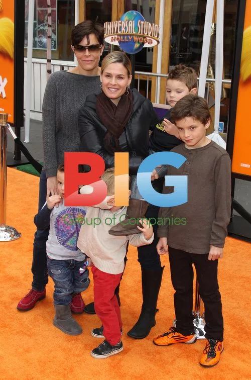 Jennifer Cora and Cat Cora at 'The Lorax' Premiere