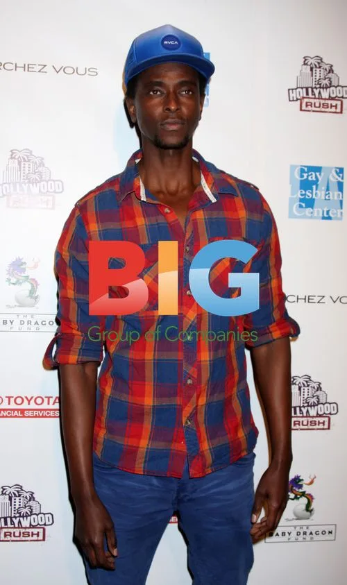 Edi Gathegi at Hollywood Rush Gala