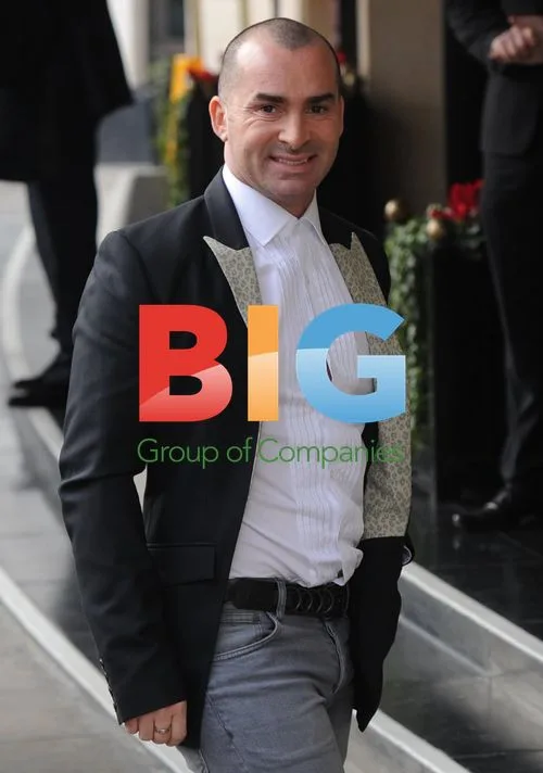 Louis Spence at Simon Cowell's Tea Party