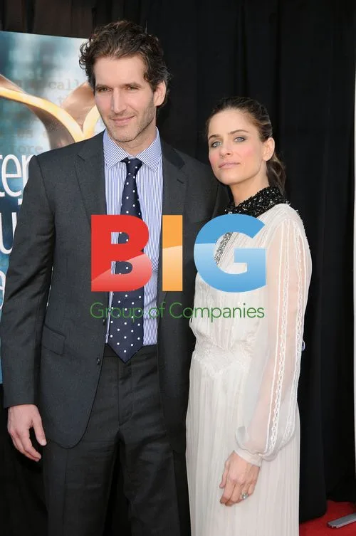David Benioff and Amanda Peet at 2012 Writers Guild Awards