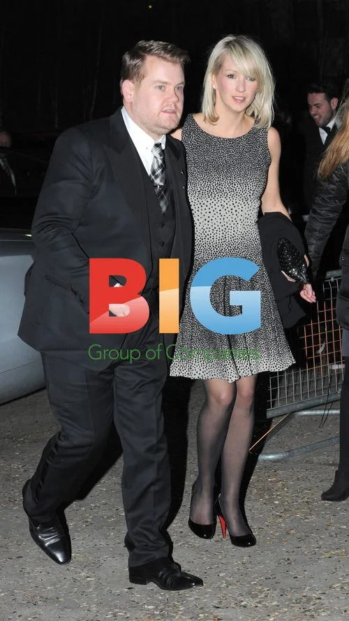 James Corden and Julia Carey at BRIT Awards After Party