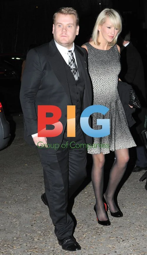 James Corden and Julia Carey at BRIT Awards After Party