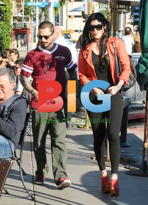 Kat Von D Leaves Urth Cafe in Hollywood