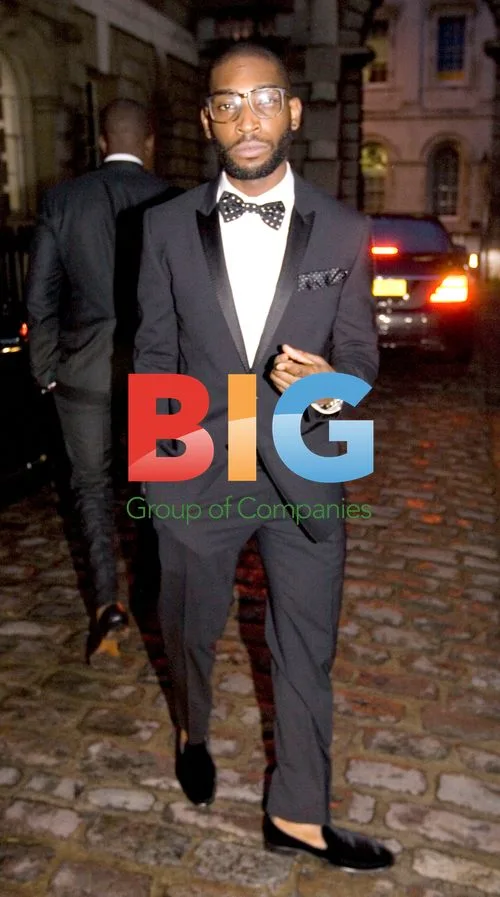 Tinie Tempah at London Fashion Week