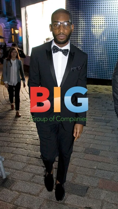 Tinie Tempah at London Fashion Week