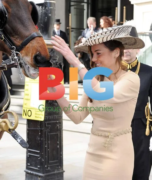 Ambassador Ana Irene Delgado Feeds Horse in London