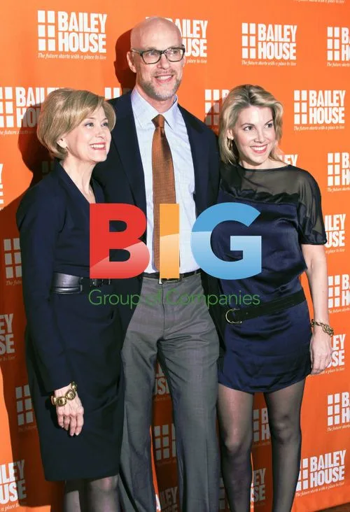Jane Pauley, Alan Tansky and Karen Marx at Bailey House Auction