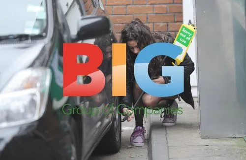 Singer Eliza Doolittle at Petrol Station