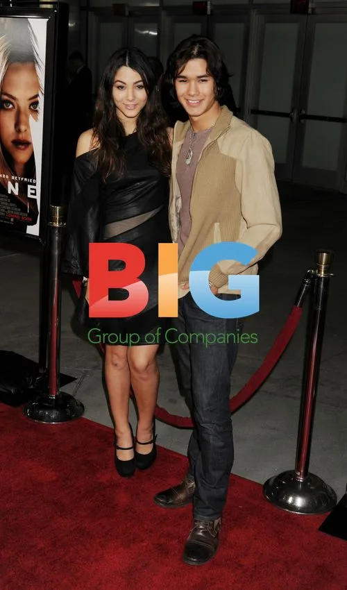 Fivel and Boo Boo Stewart at Gone Premiere