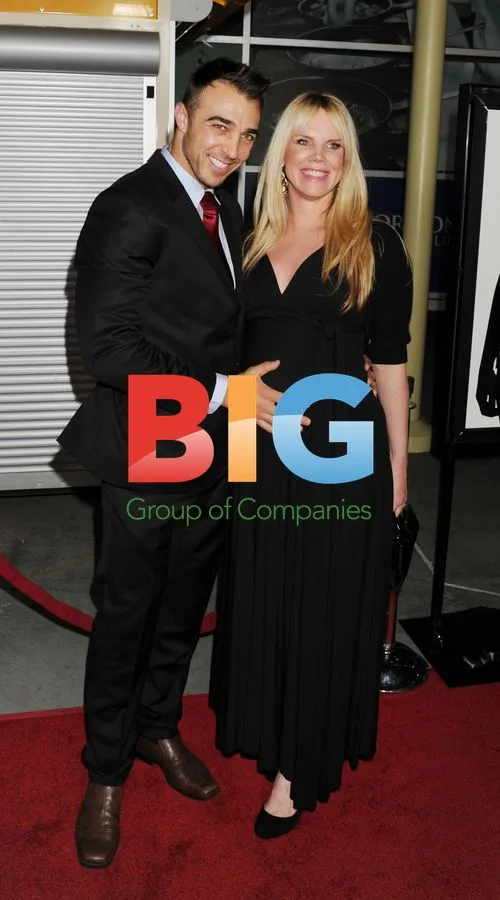 Sam Upton and Tracy Upton at Gone Premiere