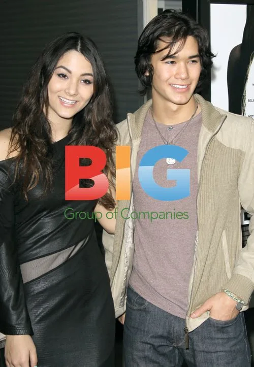 Fivel & Booboo Stewart at 'Gone' Premiere